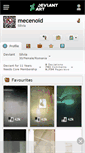 Mobile Screenshot of mecenoid.deviantart.com