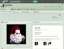 Tablet Screenshot of fleurdelice.deviantart.com