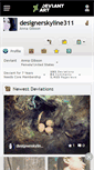 Mobile Screenshot of designerskyline311.deviantart.com