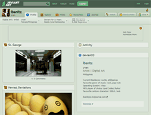 Tablet Screenshot of ibanitz.deviantart.com