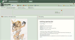 Desktop Screenshot of grim-angel.deviantart.com