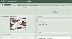 Desktop Screenshot of martialartists.deviantart.com