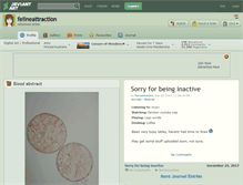 Tablet Screenshot of felineattraction.deviantart.com