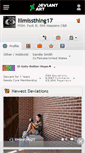 Mobile Screenshot of lilmissthing17.deviantart.com