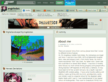 Tablet Screenshot of angelestes.deviantart.com