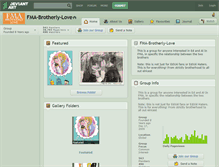 Tablet Screenshot of fma-brotherly-love.deviantart.com