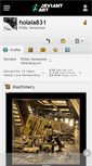 Mobile Screenshot of holala831.deviantart.com