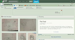 Desktop Screenshot of animediva336.deviantart.com