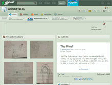 Tablet Screenshot of animediva336.deviantart.com