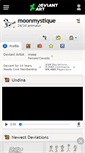 Mobile Screenshot of moonmystique.deviantart.com