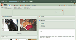 Desktop Screenshot of klalla.deviantart.com