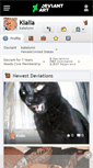 Mobile Screenshot of klalla.deviantart.com