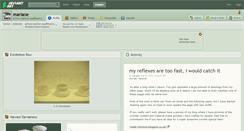 Desktop Screenshot of mariane.deviantart.com
