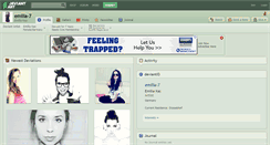 Desktop Screenshot of emilia-7.deviantart.com