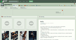Desktop Screenshot of chaoreng123.deviantart.com
