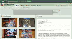 Desktop Screenshot of just-call-me-sonic.deviantart.com