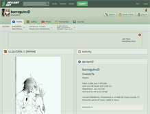 Tablet Screenshot of borreguinxd.deviantart.com