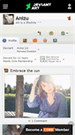 Mobile Screenshot of anizu.deviantart.com