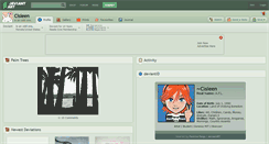 Desktop Screenshot of cisleen.deviantart.com
