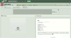 Desktop Screenshot of cassie-marie.deviantart.com