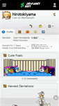 Mobile Screenshot of hirotokiyama.deviantart.com