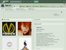 Tablet Screenshot of hagaren3.deviantart.com