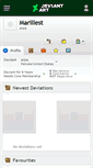 Mobile Screenshot of marillest.deviantart.com
