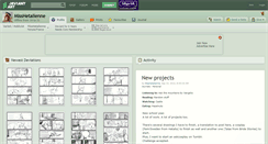Desktop Screenshot of misshetalienne.deviantart.com
