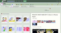 Desktop Screenshot of dhim.deviantart.com