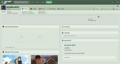 Desktop Screenshot of kenobiwolf42.deviantart.com