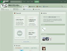 Tablet Screenshot of orgy-fics-xiii.deviantart.com