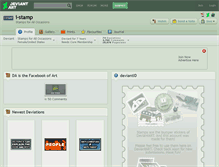 Tablet Screenshot of i-stamp.deviantart.com