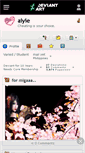 Mobile Screenshot of aiyie.deviantart.com