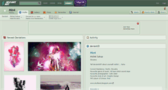 Desktop Screenshot of mio4.deviantart.com