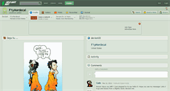 Desktop Screenshot of f1ymordecai.deviantart.com
