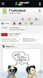 Mobile Screenshot of f1ymordecai.deviantart.com