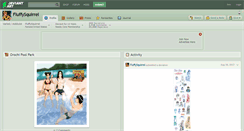 Desktop Screenshot of fluffysquirrel.deviantart.com