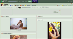Desktop Screenshot of luthiae.deviantart.com