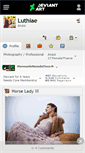 Mobile Screenshot of luthiae.deviantart.com