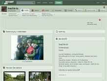 Tablet Screenshot of inachis-io.deviantart.com