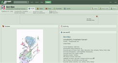 Desktop Screenshot of devi-bon.deviantart.com
