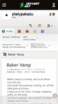 Mobile Screenshot of platypakazu.deviantart.com