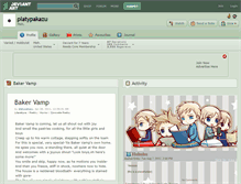 Tablet Screenshot of platypakazu.deviantart.com