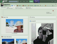 Tablet Screenshot of mischi3vo.deviantart.com