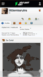 Mobile Screenshot of littlemissruins.deviantart.com