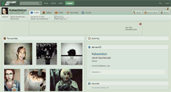 Desktop Screenshot of kubasztalzyn.deviantart.com