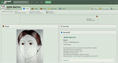 Desktop Screenshot of jackie-sparrow.deviantart.com