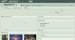 Desktop Screenshot of happycamper722.deviantart.com