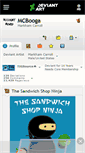 Mobile Screenshot of mcbooga.deviantart.com