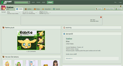 Desktop Screenshot of lizabee.deviantart.com